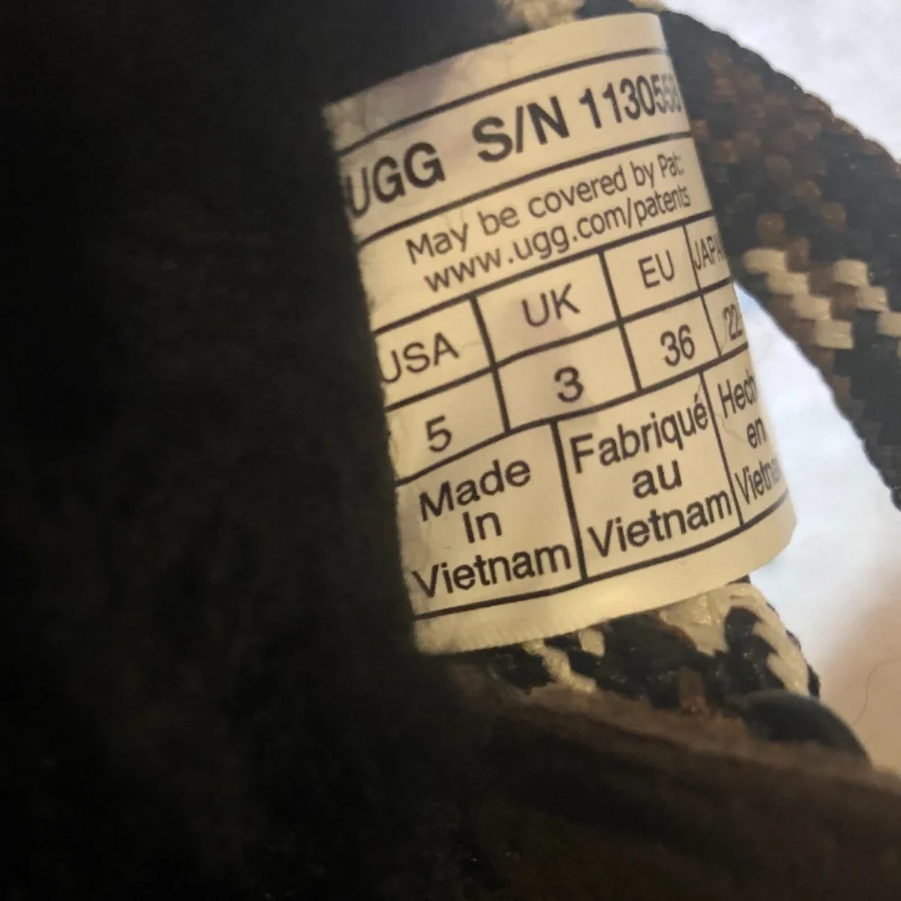 UGG Classic Mini Alpine Lace Brown Burnt Cedar